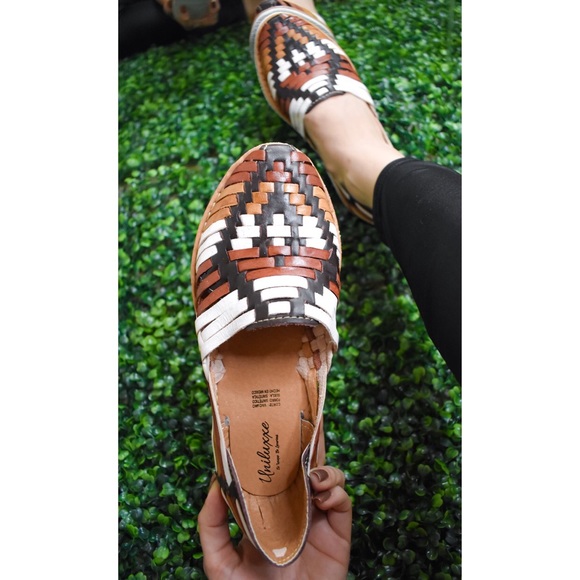 Brown Leather Huaraches - Picture 3 of 3